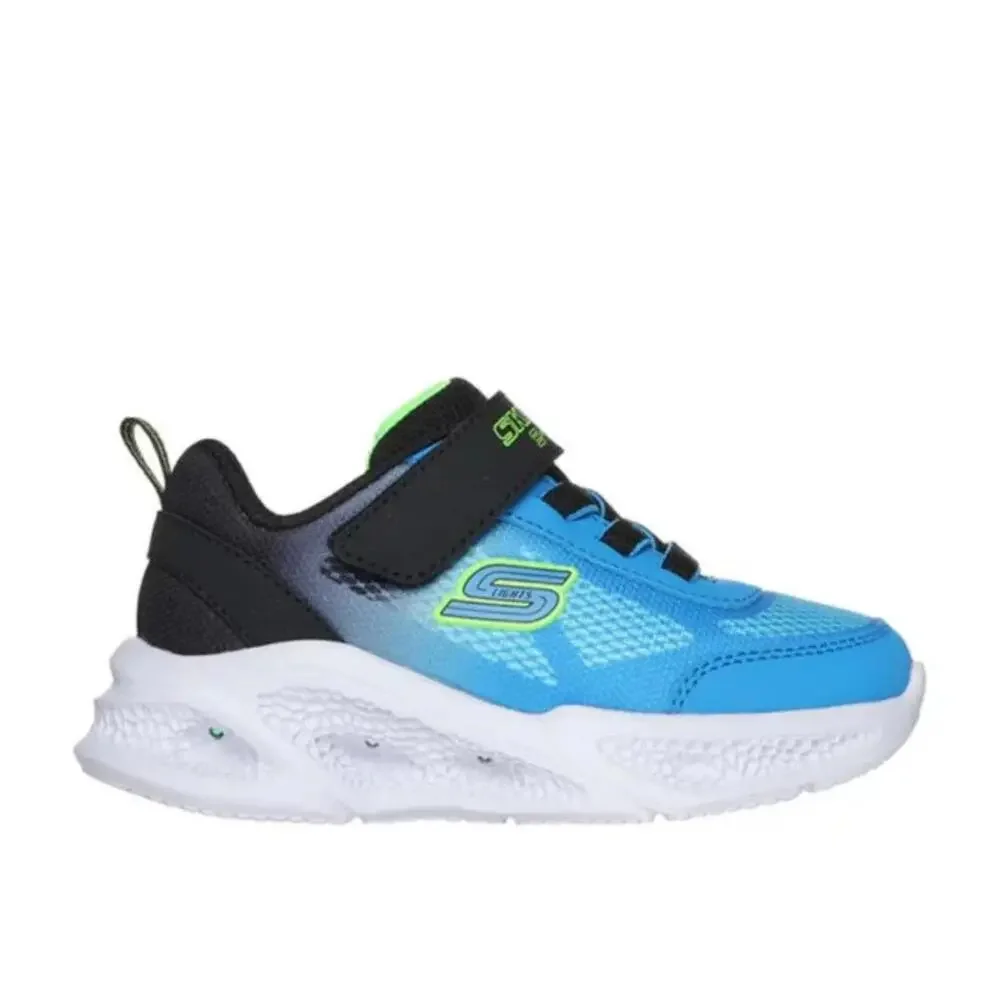 Skechers Meteor-Lights-Krendo Sneakers Toddler US 6 Blue Lifestyle Shoes NIN1293